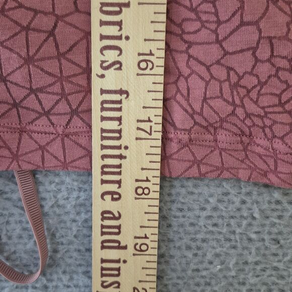 Lululemon Women's Cinch Me Up Front Veil Cherry Tint Tank Top 6 - Picture 4 of 4